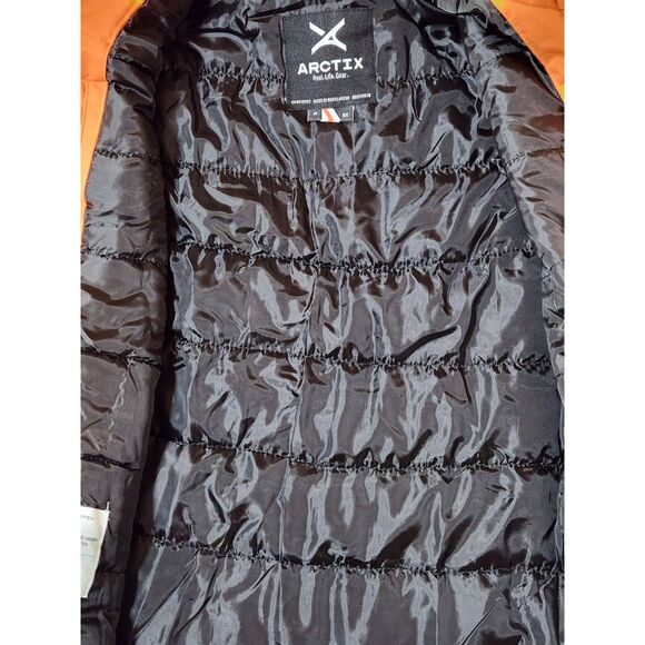 Arctix Boy’s Shredder Insulated Winter Jacket – Size Medium (10/12), Orange - Picture 10 of 11